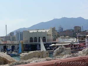 At the port of Benalmadena