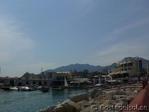 At the port of Benalmadena