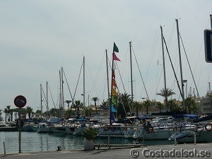 The marina in Benalmadena