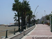 The beach promenade Estepona