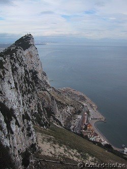 Gibraltar cliff