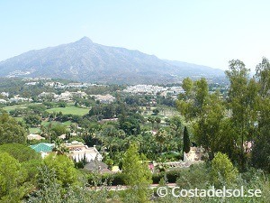 View over Nueva Andalucia