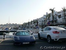 Luxury cars Puerto Banus