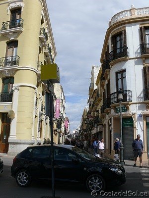 Narrow streets in Ronda