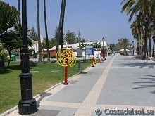 Exercise opportunities at the beach