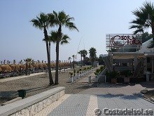 The beach promenade San Pedro de Alcantara