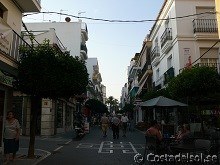 Walking street in San Pedro de Alcantara