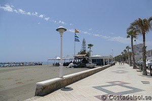 The promenade in Torre del Mar